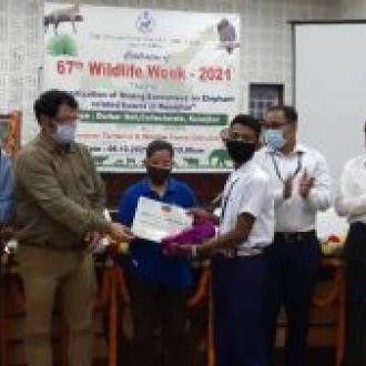 67th wildlife week 2021 celebrated on 08-10-21 at 10 AM