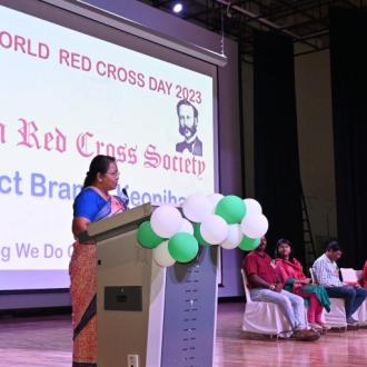 Celebration of District level World Red Cross Day-2023