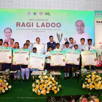 Inclusion of Raggi Ladoo in SC/ST Development Department Hostel of Keonjhar District.