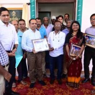 Visit of Sri Pradip Kumar Jena, IAS, Chief Secretary, Govt. of Odisha to Keonjhar District