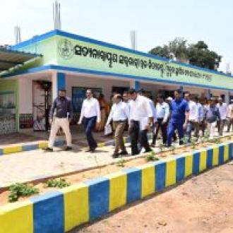 Visit of Sri Pradip Kumar Jena, IAS, Chief Secretary, Govt. of Odisha to Keonjhar District