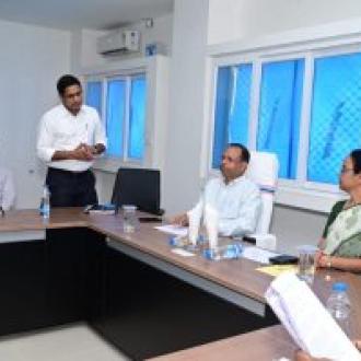 Visit of Sri Pradip Kumar Jena, IAS, Chief Secretary, Govt. of Odisha to Keonjhar District