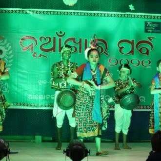 Celebration of District Level Nuakhai Parba at D.N. High School Auditorium