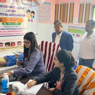 News on Heart Screening Camp at DHH Keonjhar1